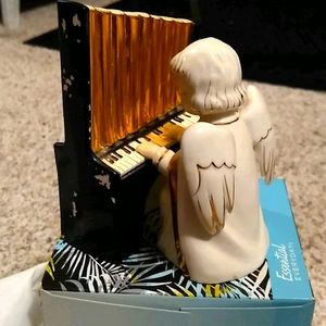❤️ Vintage porcelain organ playing angel